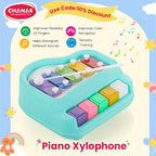 Chanak Musical Xylophone Piano Toy for Kids (Blue) Aditi Toys Pvt. Ltd.