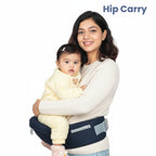 Chanak Heaven Hug Baby Hip Seater For 4+ Months Babies, Adjustable, Breathable & Comfortable with Storage Pockets, Supports up to 15kg For New Born Babies, Above 3+ Month Aditi Toys Pvt. Ltd.