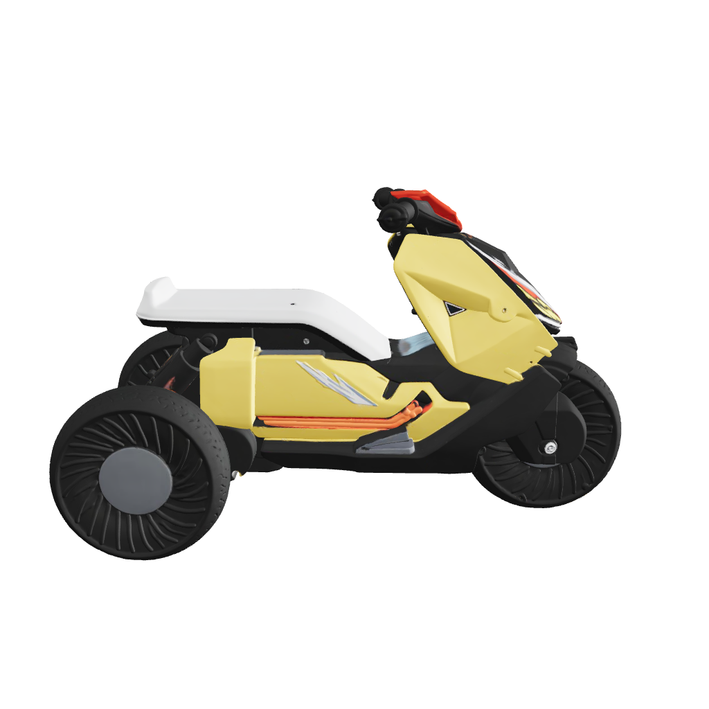 Chanak Kids Electric Scooty, 6V Rechargeable Scooter