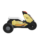 Chanak Kids Electric Scooty, 6V Rechargeable Scooter