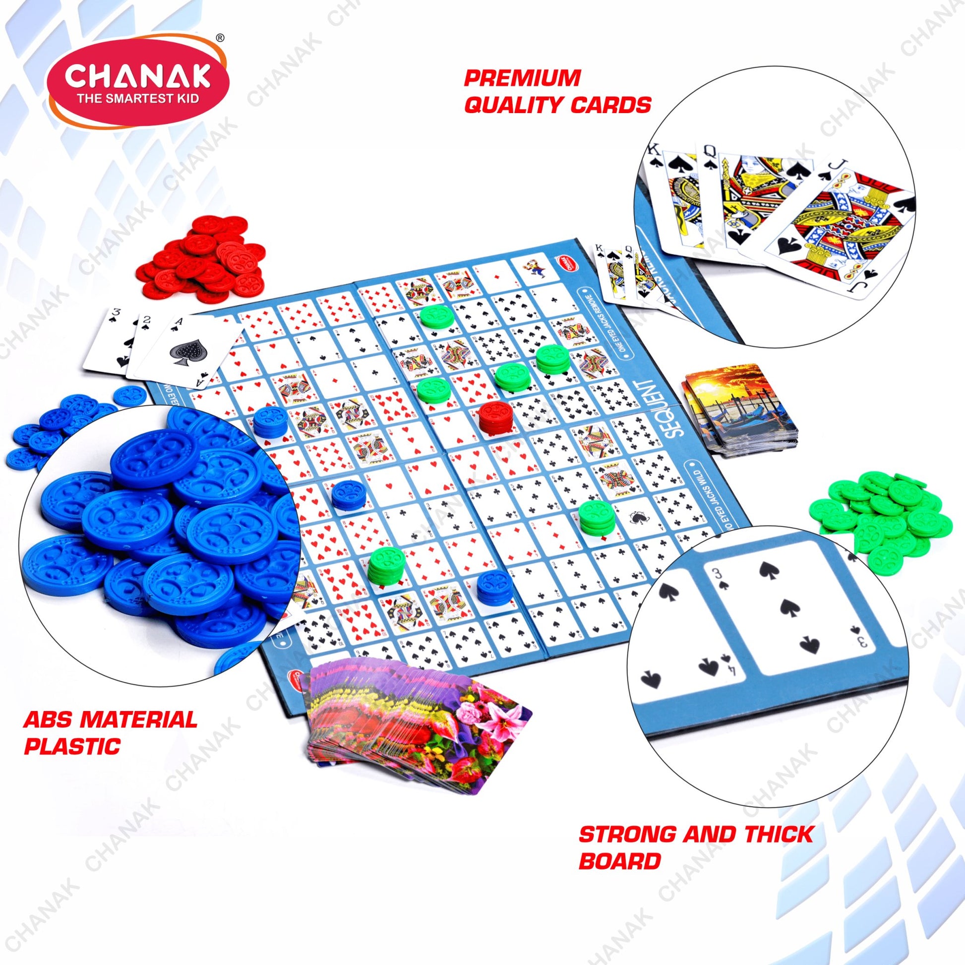 Chanak Sequence Board Game - chanak