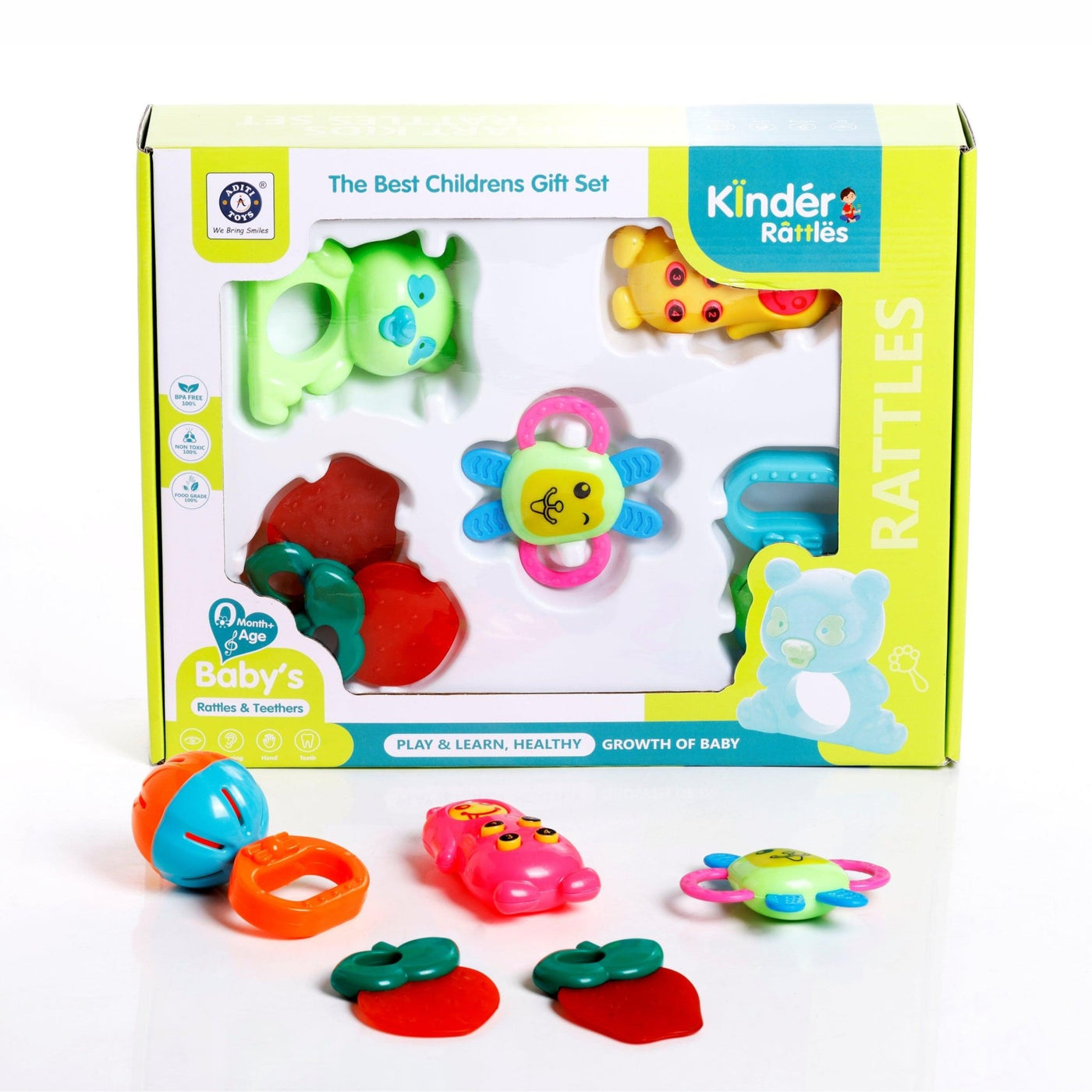 Chanak Soft & Non-Toxic Kinder Rattle - chanak