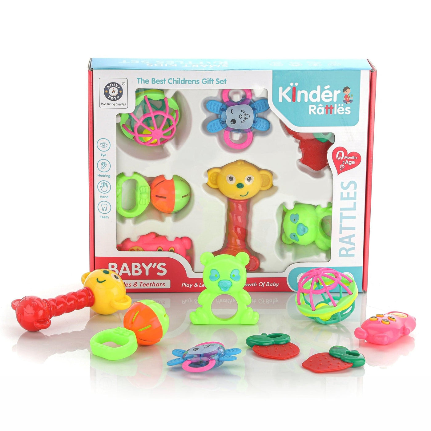 Chanak Soft & Non-Toxic Kinder Rattle - chanak