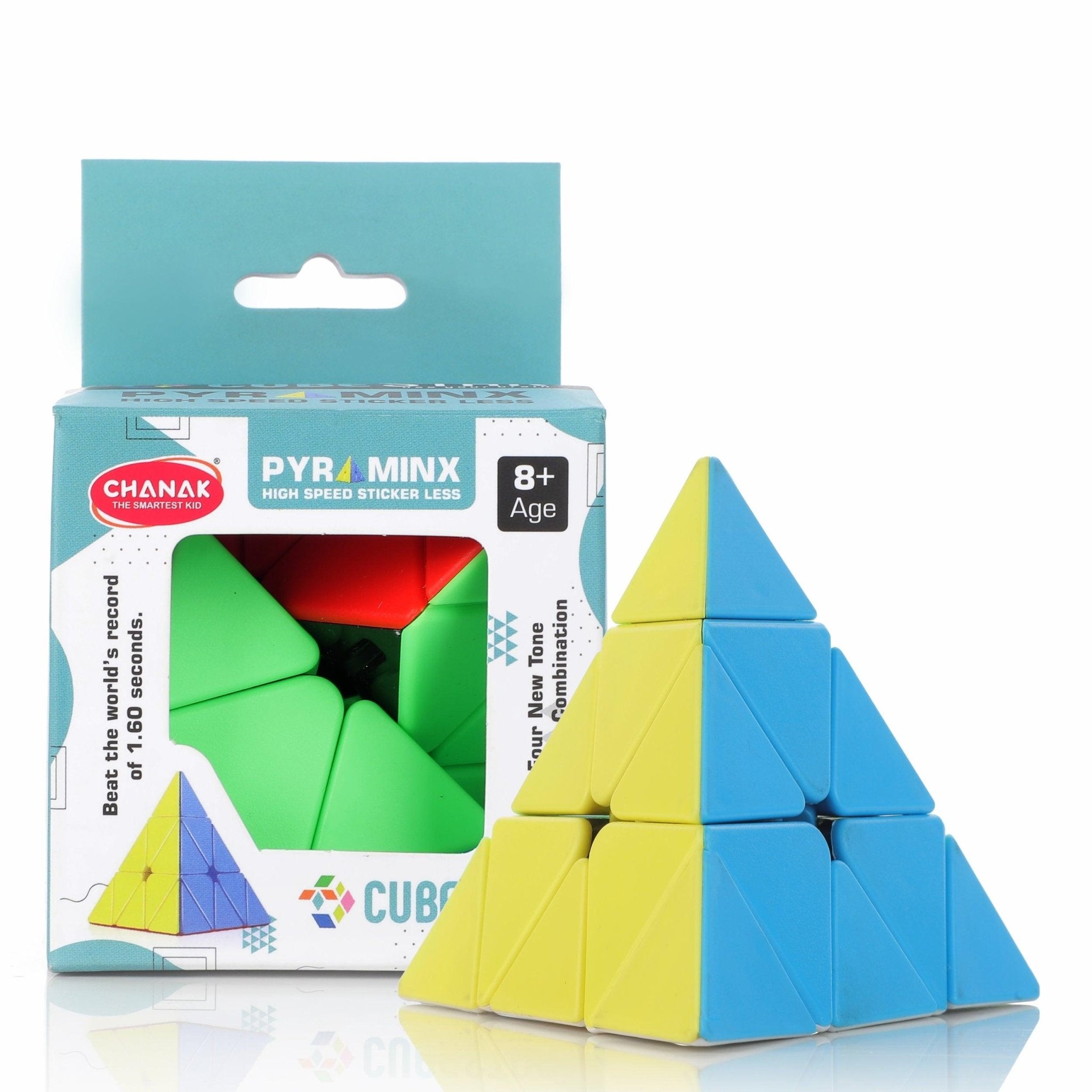 Chanak Pyraminx Cube | Triangle Rubik’s Puzzle Toy for Kids – chanak
